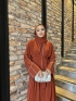 Shiny Abaya Kiremit