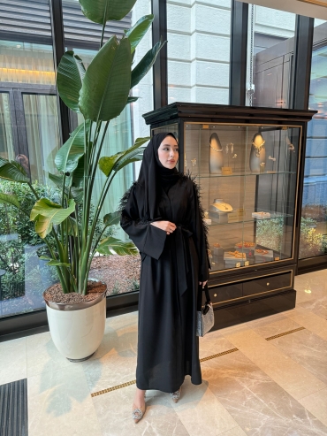 LEVİN ABAYA SİYAH