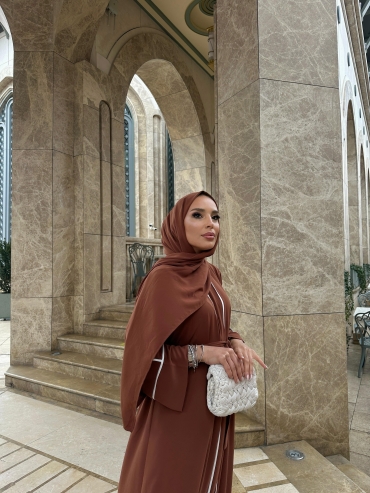 ARİMA ABAYA KAHVERENGİ