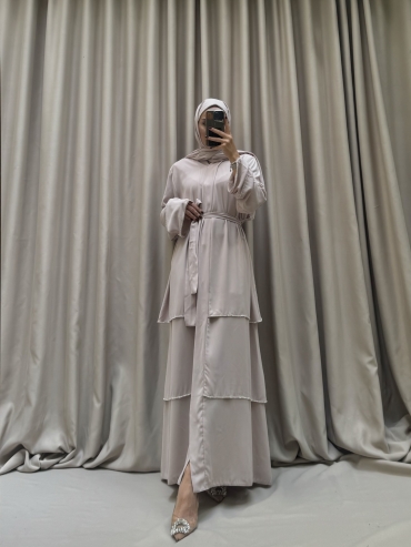 EMLA ABAYA BEJ RENGİ
