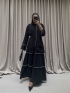 EMLA ABAYA SİYAH
