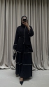 EMLA ABAYA SİYAH