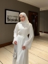 ZESA ABAYA BEYAZ