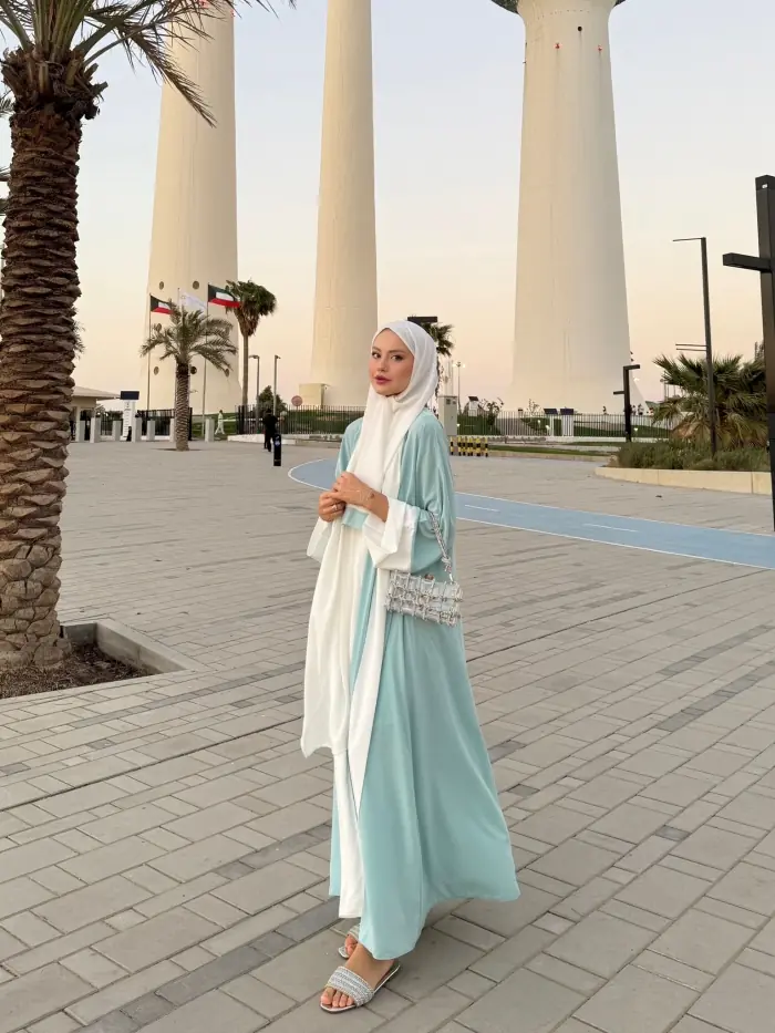 Deva Abaya İkili Takım Su Yeşili