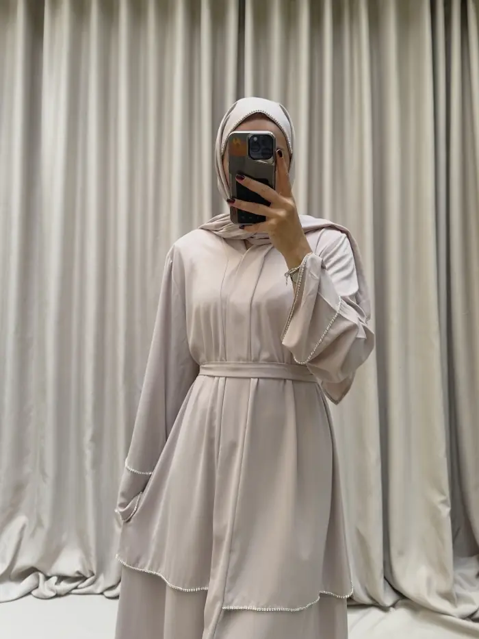 Emla Abaya Bej