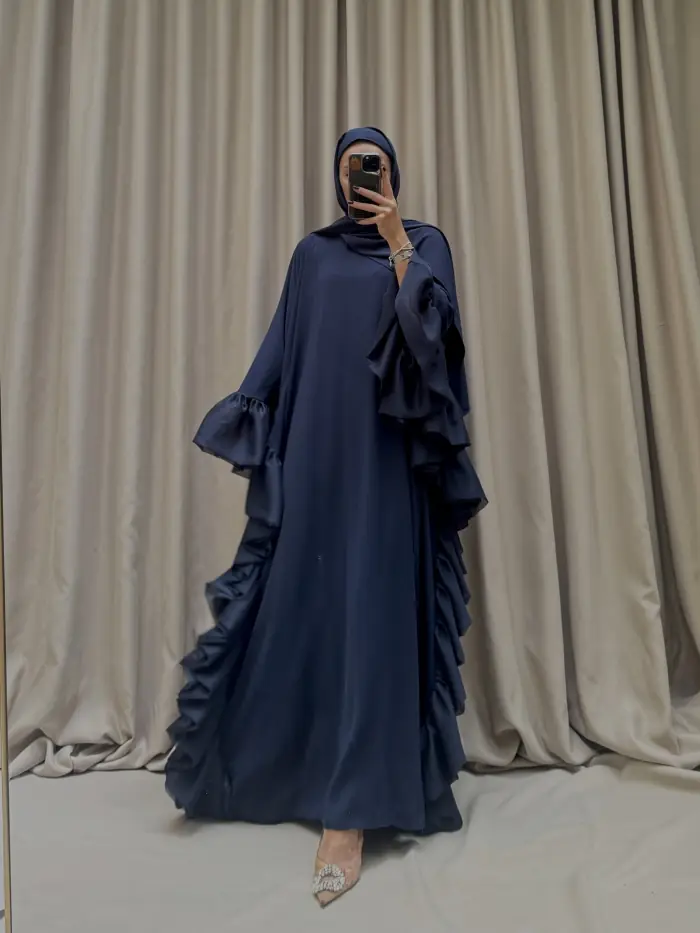 Qupra Abaya Lacivert